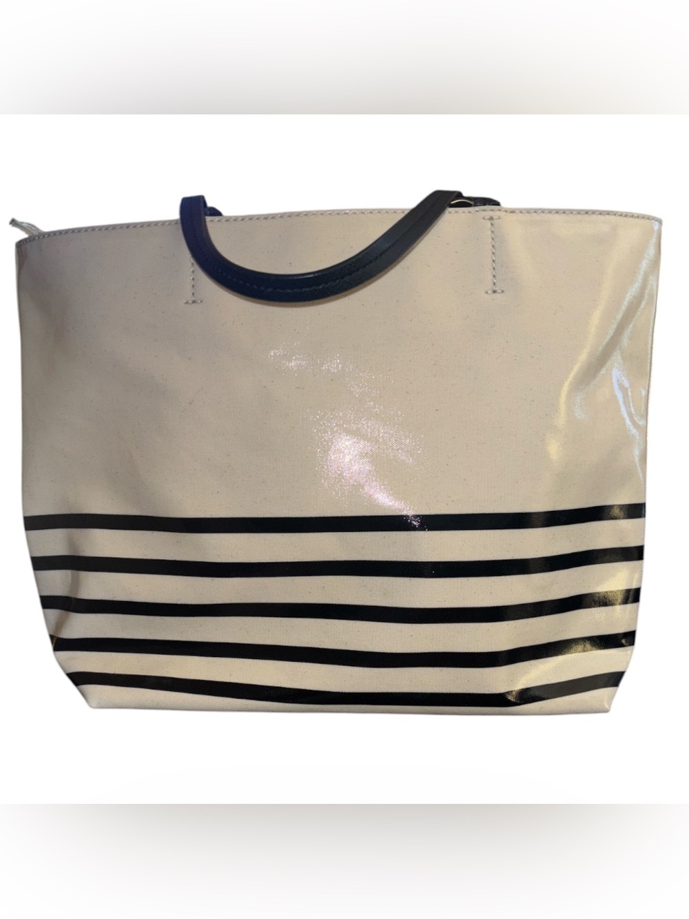 KATE SPADE New York Yours Truly Heart Stripe Hallie Luxury Handbag Purse PROJECT - Picture 7 of 16